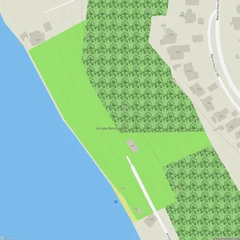 Map of Arroyos Natural Area