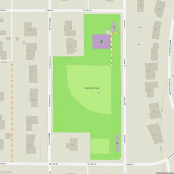 Map of Optimist Park