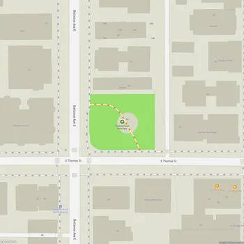 Map of Thomas Street Mini Park