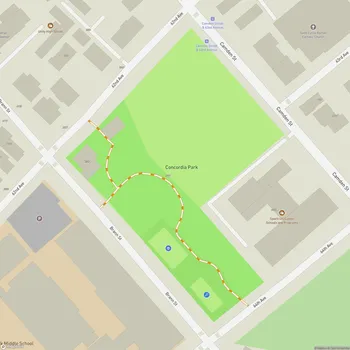 Map of Concordia Park