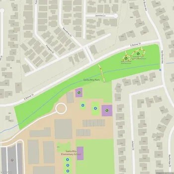 Map of Santa Rita Park