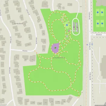 Map of Surrey Downs Park