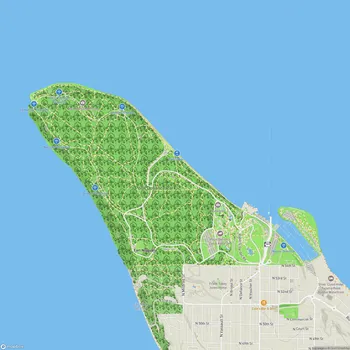 Map of Point Defiance Park