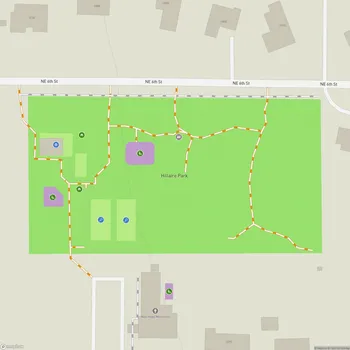 Map of Hillaire Park