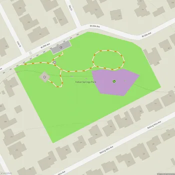 Map of Indian Springs Park