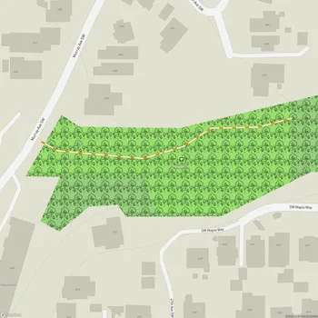 Map of Pelly Place Natural Area