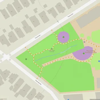 Map of Thousand Oaks School Park