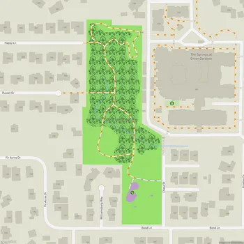 Map of Bond Lane City Park