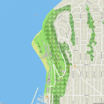 Map of Golden Gardens Park