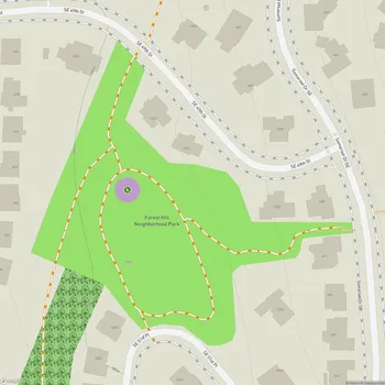 Map of Forest Hill Neighborhood Park