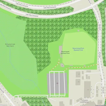 Map of Bannerwood Ballfield Park