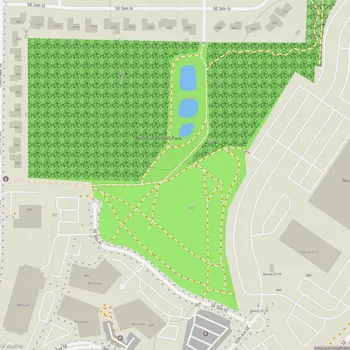 Map of Bellevue Airfield Park
