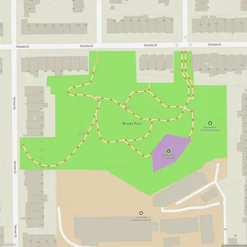 Map of Brooks Park