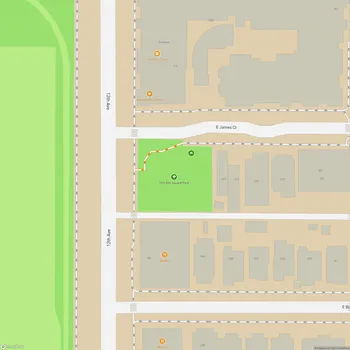 Map of 12th Ave Square Park