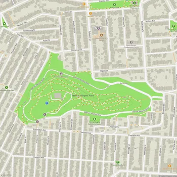 Map of Bernal Heights Park