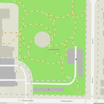 Map of Jimi Hendrix Park