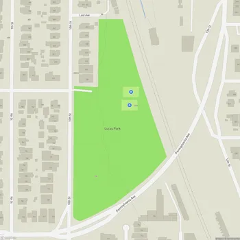 Map of Lucas Park
