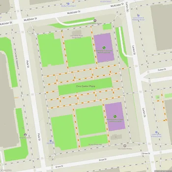 Map of Civic Center Plaza