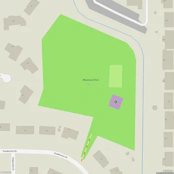 Map of Woodwest Park