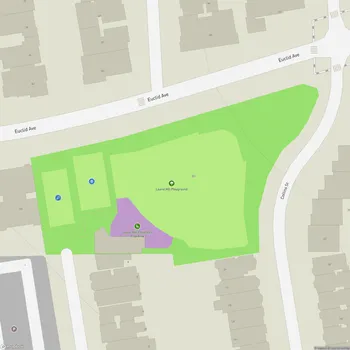 Map of Laurel Hill Playground