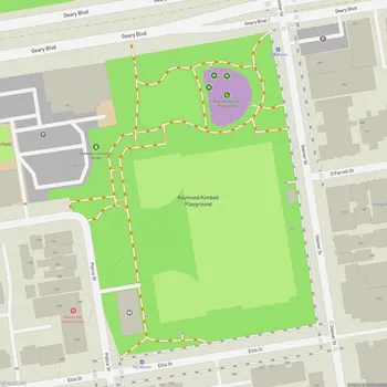 Map of Raymond Kimbell Playground