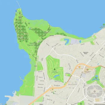 Map of Point Pinole Regional Shoreline