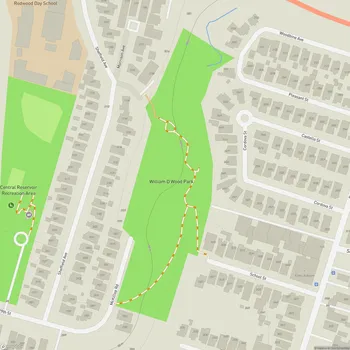 Map of William D Wood Park