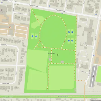 Map of Nicholl Park