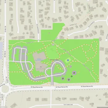 Map of Larkspur Park