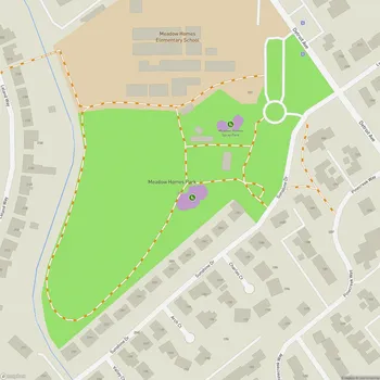 Map of Meadow Homes Park