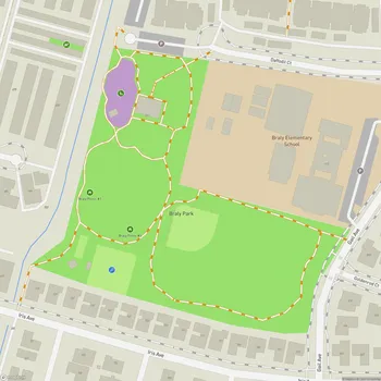 Map of Braly Park