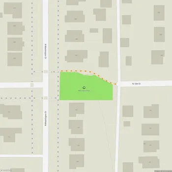 Map of Washington Park