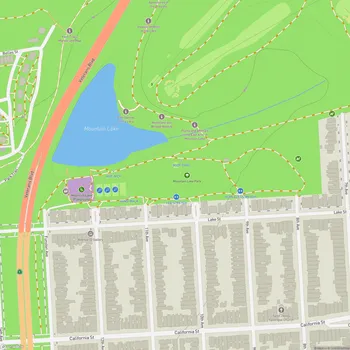 Map of Mountain Lake Park
