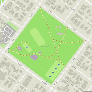 Map of San Antonio Park
