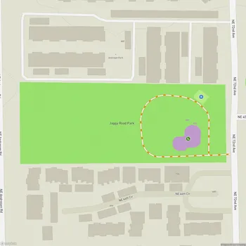 Map of Jaggy Road Park