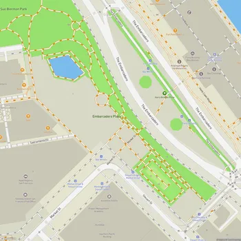 Map of Embarcadero Plaza