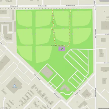 Map of Earl McCart Fields