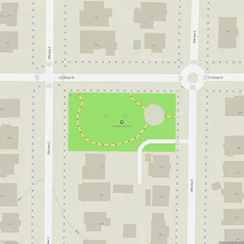 Map of College Street Park