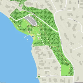 Map of Chism Beach Park