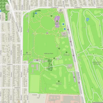 Map of Jefferson Park