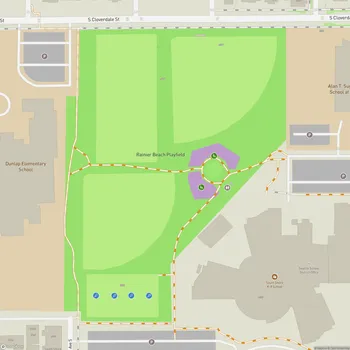 Map of Rainier Beach Playfield