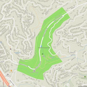 Map of Shepherd Canyon Park
