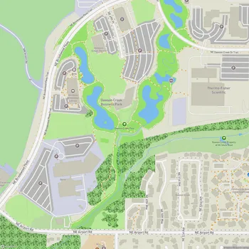 Map of Dawson Creek Park