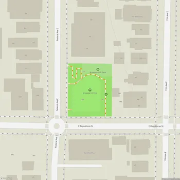 Map of Broadway Hill Park