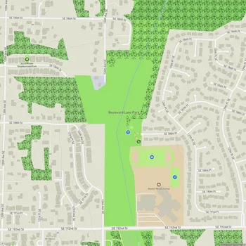 Map of Boulevard Lane Park