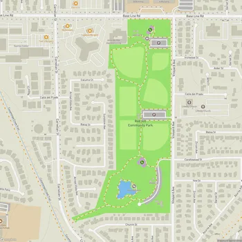 Map of Red Hill Community Park