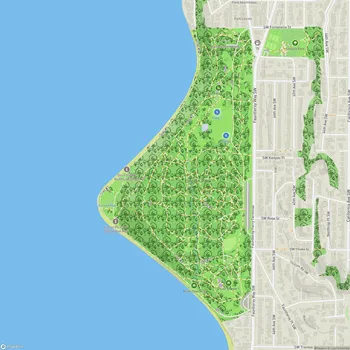 Map of Lincoln Park