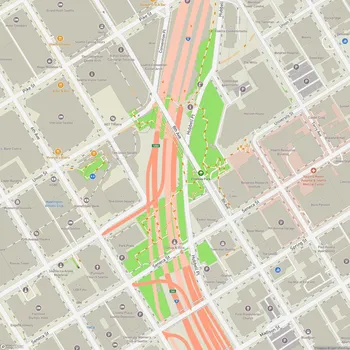 Map of Freeway Park
