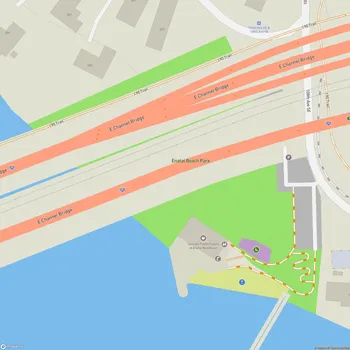 Map of Enatai Beach Park