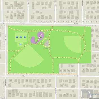 Map of Jefferson Park